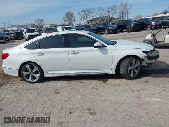 2019 Honda Accord Touring with VIN 1HGCV2F98KA010158, listed as a IAAI auction lot 41914888 with 46,960 mi miles and . Bid and sale history available at DreamBid. Image 13.