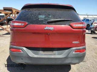 2017 Jeep Cherokee Latitude with VIN 1C4PJLCB2HW585988, listed as a Copart auction lot 48169725 with 103,538 mi miles and Salvage Title. Bid and sale history available at DreamBid. Image 6.