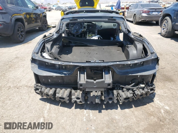 2019 Chevrolet Corvette Z06 2LZ with VIN 1G1YR2D69K5605670, listed as a Copart auction lot 62484644 with 0 mi miles and Non Repairable. Bid and sale history available at carsss.com. Image 6.