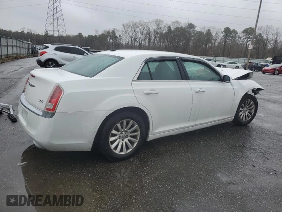 2014 Chrysler 300 with VIN 2C3CCAAG3EH182984, listed as a Copart auction lot 51958655 with 207,595 mi miles and Salvage Title. Bid and sale history available at DreamBid. Image 3.