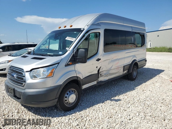 2016 Ford Transit XL z VIN 1FBVU4XG9GKB00749, wystawiony jako Copart lot #60348684 z przebiegiem 37 487 mil mil oraz Czysty tytuł • Clean title. Historia ofert i sprzedaży dostępna na DreamBid. Obrazek 1.
