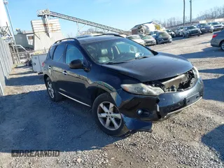 2009 Nissan Murano S with VIN JN8AZ18W09W143988, listed as a IAAI auction lot 41168447 with 183,508 mi miles. Bid and sale history available at carsss.com. Image 1.