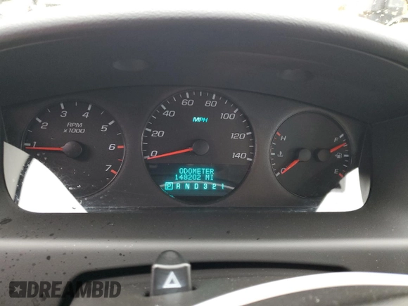 2009 Chevrolet Impala LS with VIN 2G1WB57K391282346, listed as a Copart auction lot 46085124 with 148,202 mi miles and Salvage Title. Bid and sale history available at DreamBid. Image 9.