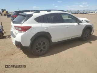 2021 Subaru Crosstrek Special Sports with VIN JF2GTHSC4MH389228, listed as a Copart auction lot 57715125 with 80,283 mi miles and Salvage title. Bid and sale history available at DreamBid. Image 3.