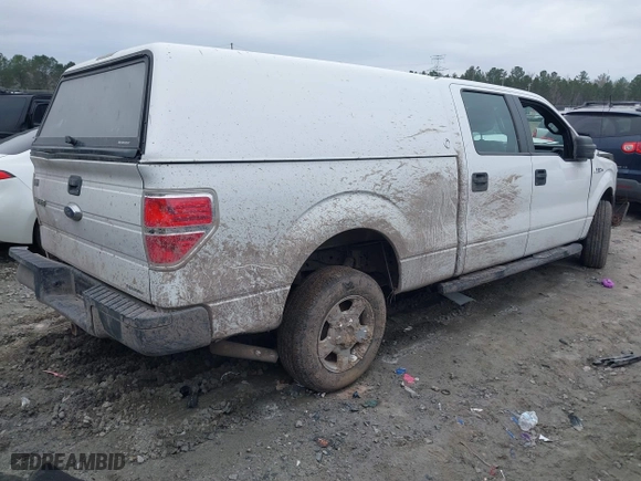 2013 Ford F-150 XL with VIN 1FTFW1CF7DFD53126, listed as a IAAI auction lot 41525709 with 136,137 mi miles. Bid and sale history available at carsss.com. Image 4.