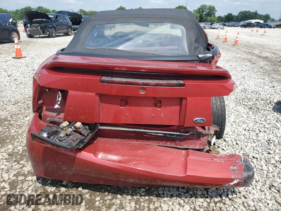 2000 Ford Mustang with VIN 1FAFP444XYF243212, listed as a Copart auction lot 60478035 with 93,248 mi miles and Salvage title. Bid and sale history available at DreamBid. Image 6.