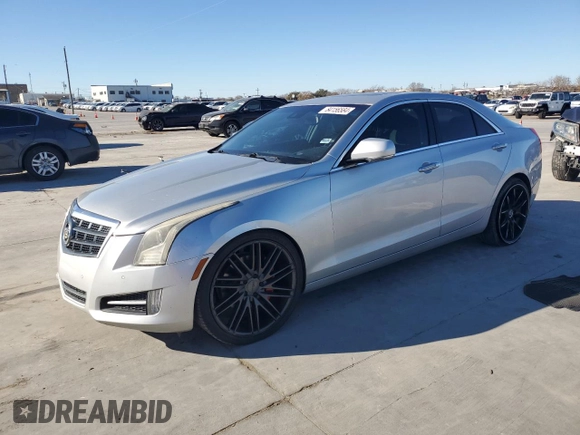2013 Cadillac ATS Performance z VIN 1G6AC5S3XD0120025, wystawiony jako Copart lot #84156584 z przebiegiem 124 592 mil mil oraz Szkody całkowita. Historia ofert i sprzedaży dostępna na DreamBid. Obrazek 1.