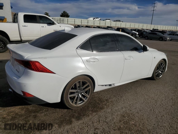 2020 Lexus IS 300 F Sport with VIN JTHGA1D21L5103995, listed as a Copart auction lot 47131455 with 3,928 mi miles and Salvage title. Bid and sale history available at DreamBid. Image 3.