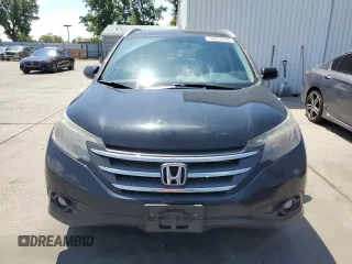 2013 Honda CR-V EX-L with VIN 2HKRM3H77DH510384, listed as a Copart auction lot 54812945 with 139,174 mi miles and Salvage Title. Bid and sale history available at DreamBid. Image 5.