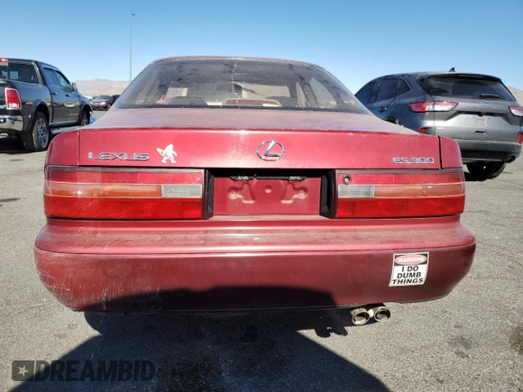 1995 Lexus ES with VIN JT8GK13T1S0113929, listed as a Copart auction lot 44587715 with 138,337 mi miles and Salvage Title. Bid and sale history available at carsss.com. Image 6.