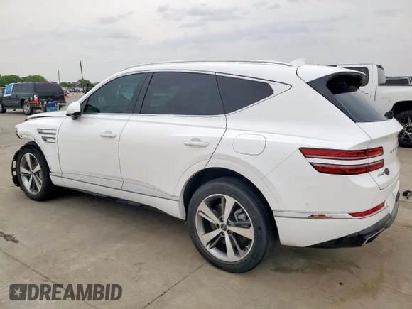 2022 Genesis GV80 с VIN KMUHCESC0NU077852, выставлен на аукционе Copart как лот 53246045 с пробегом 27 400 миль миль и Списание • Salvage title. История ставок и продаж доступна на DreamBid. Изображение 2.
