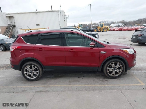 2015 Ford Escape Titanium with VIN 1FMCU0JX2FUA04643, listed as a IAAI auction lot 41019925 with 79,989 mi miles. Bid and sale history available at carsss.com. Image 13.