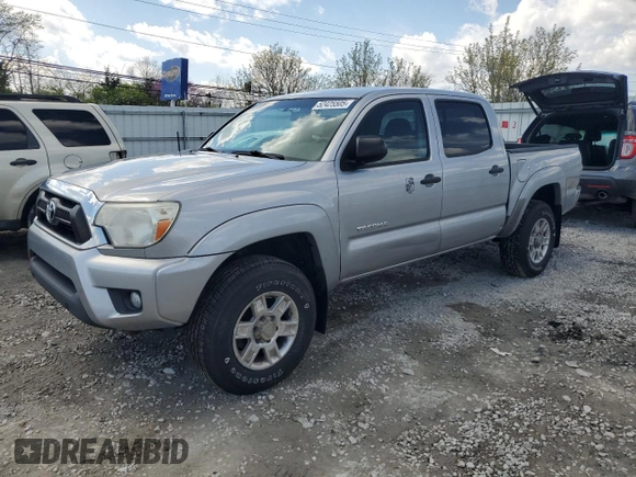 2014 Toyota Tacoma PreRunner with VIN 5TFJU4GN9EX057703, listed as a Copart auction lot 52425505 with 194,884 mi miles and Clean Title. Bid and sale history available at carsss.com. Image 1.