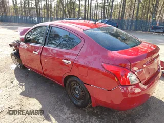 2012 Nissan Versa S with VIN 3N1CN7AP5CL844659, listed as a IAAI auction lot 41763533 with 85,271 mi miles. Bid and sale history available at carsss.com. Image 3.