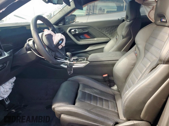2024 BMW M2 with VIN 3MF13DM0XR8E60828, listed as a Copart auction lot 87187354 with 0 mi miles and Salvage Title. Bid and sale history available at carsss.com. Image 7.