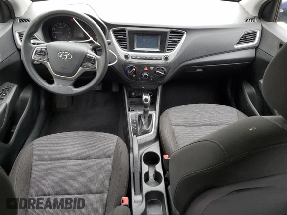 2021 Hyundai Accent SE with VIN 3KPC24A69ME129501, listed as a Copart auction lot 57525015 with 99,623 mi miles and Non repairable. Bid and sale history available at DreamBid. Image 8.