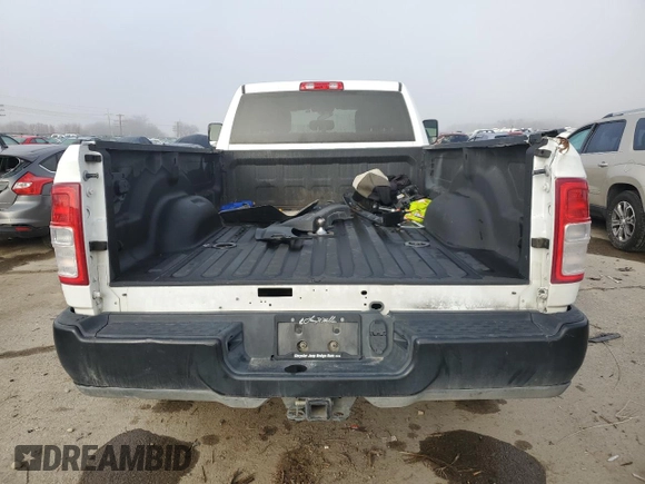 2020 Ram 3500 Tradesman with VIN 3C63R3GL2LG240887, listed as a Copart auction lot 84221034 with 102,225 mi miles and Salvage Title. Bid and sale history available at carsss.com. Image 6.