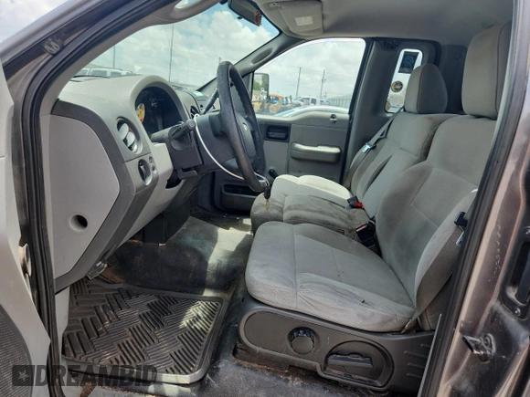2008 Ford F-150 XL with VIN 1FTRF12258KD26354, listed as a Copart auction lot 63392735 with 182,125 mi miles and Clean title. Bid and sale history available at DreamBid. Image 7.