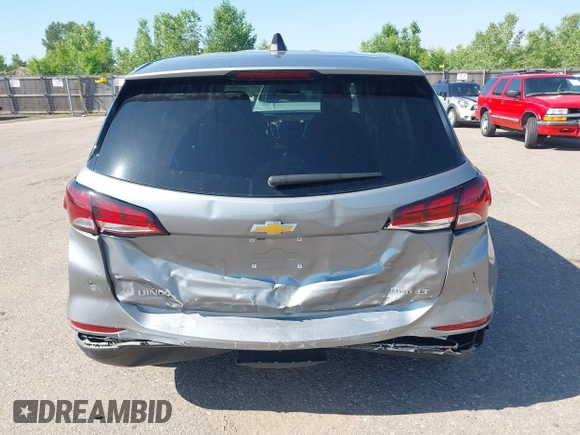2024 Chevrolet Equinox LT with VIN 3GNAXUEG9RL335830, listed as a IAAI auction lot 42543768 with 20,795 mi miles and . Bid and sale history available at DreamBid. Image 16.