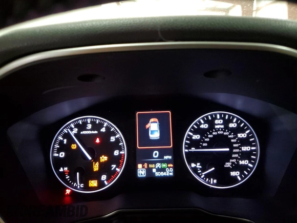 2020 Subaru Legacy Limited with VIN 4S3BWAN68L3028870, listed as a Copart auction lot 61866105 with 50,642 mi miles and Salvage title. Bid and sale history available at DreamBid. Image 9.