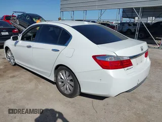 2013 Honda Accord EX-L with VIN 1HGCR2F82DA155081, listed as a IAAI auction lot 41233014 with 192,450 mi miles and . Bid and sale history available at DreamBid. Image 3.