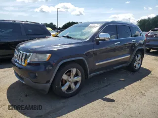 2011 Jeep Grand Cherokee Overland with VIN 1J4RR6GG2BC586246, listed as a Copart auction lot 65605125 with 176,600 mi miles and Clean title. Bid and sale history available at DreamBid. Image 1.