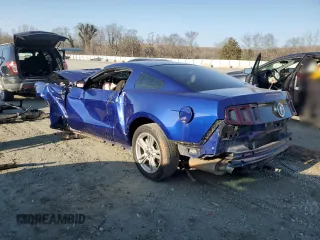 2013 Ford Mustang V6 with VIN 1ZVBP8AM5D5281867, listed as a Copart auction lot 44322545 with 0 mi miles and Salvage Title. Bid and sale history available at carsss.com. Image 2.