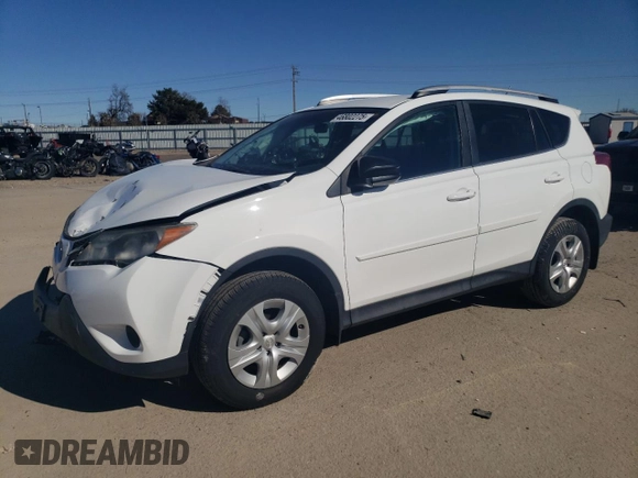 2015 Toyota RAV4 LE with VIN 2T3BFREV6FW234535, listed as a Copart auction lot 46802275 with 119,270 mi miles and Salvage Title. Bid and sale history available at carsss.com. Image 1.