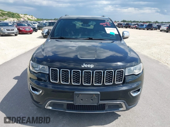 2017 Jeep Grand Cherokee Limited with VIN 1C4RJEBG8HC633898, listed as a IAAI auction lot 42361986 with 175,858 mi miles and . Bid and sale history available at DreamBid. Image 12.