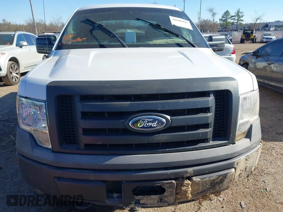 2009 Ford F-150 XL with VIN 1FTPX14V89FA55327, listed as a IAAI auction lot 41686042 with Not Provided miles. Bid and sale history available at carsss.com. Image 6.