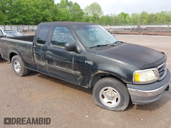 2003 Ford F-150 XL with VIN 1FTRX17263NA23449, listed as a IAAI auction lot 42111505 with 1 mi miles. Bid and sale history available at carsss.com. Image 1.