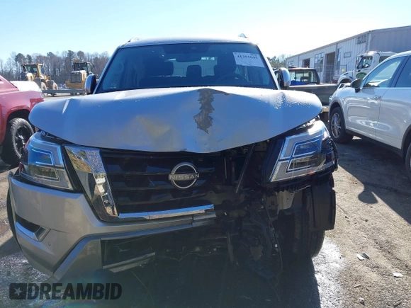 2023 Nissan Armada SV with VIN JN8AY2AC9P9181739, listed as a IAAI auction lot 41351645 with 11,145 mi miles. Bid and sale history available at carsss.com. Image 12.