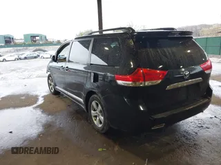 2014 Toyota Sienna LE AAS with VIN 5TDKK3DC7ES426751, listed as a IAAI auction lot 41975870 with 100,000 mi miles and . Bid and sale history available at carsss.com. Image 3.