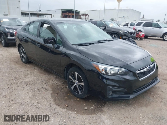 2019 Subaru Impreza Premium with VIN 4S3GKAD6XK3622894, listed as a IAAI auction lot 41947396 with 68,277 mi miles. Bid and sale history available at carsss.com. Image 1.