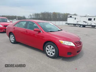 2011 Toyota Camry LE with VIN 4T4BF3EK1BR160906, listed as a IAAI auction lot 42035814 with 104,896 mi miles and . Bid and sale history available at DreamBid. Image 1.