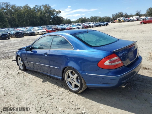 2004 Mercedes-Benz CLK-Class 5.0L with VIN WDBTJ75J94F114679, listed as a Copart auction lot 46604775 with 155,003 mi miles and Non Repairable. Bid and sale history available at carsss.com. Image 2.