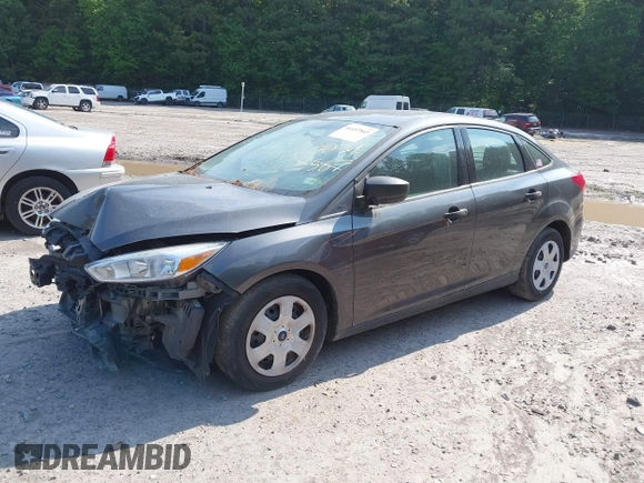 2018 Ford Focus S with VIN 1FADP3E29JL215097, listed as a IAAI auction lot 41457843 with 115,891 mi miles. Bid and sale history available at carsss.com. Image 2.