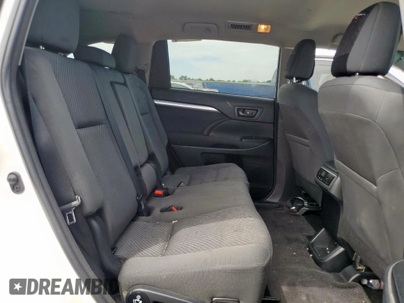 2018 Toyota Highlander LE with VIN 5TDZARFH2JS038835, listed as a Copart auction lot 57918435 with 100,027 mi miles and Salvage title. Bid and sale history available at DreamBid. Image 11.