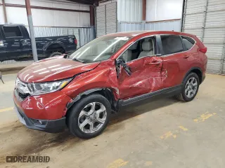 2019 Honda CR-V EX-L with VIN 2HKRW2H86KH622426, listed as a Copart auction lot 49530215 with 80,920 mi miles and Salvage Title. Bid and sale history available at carsss.com. Image 1.