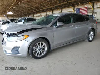 2020 Ford Fusion SE with VIN 3FA6P0HD9LR171532, listed as a Copart auction lot 63647425 with 49,769 mi miles and Salvage title. Bid and sale history available at DreamBid. Image 1.
