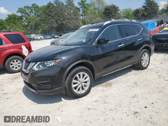 2018 Nissan Rogue SV with VIN KNMAT2MV0JP587564, listed as a Copart auction lot 55024375 with 153,963 mi miles and Clean Title. Bid and sale history available at DreamBid. Image 1.