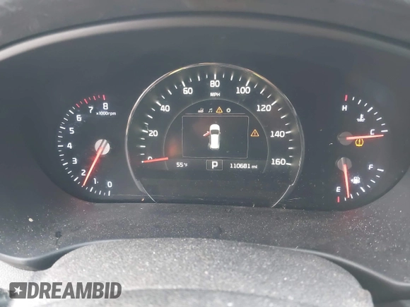 2018 Kia Sorento EX with VIN 5XYPHDA5XJG393042, listed as a IAAI auction lot 41915562 with 110,681 mi miles and . Bid and sale history available at carsss.com. Image 7.