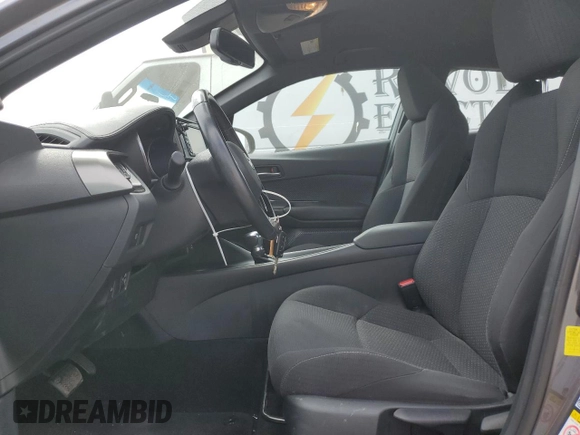 2018 Toyota C-HR XLE with VIN NMTKHMBX0JR042667, listed as a Copart auction lot 54173255 with 50,395 mi miles and Salvage Title. Bid and sale history available at carsss.com. Image 7.