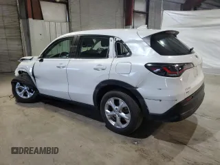 2023 Honda HR-V LX with VIN 3CZRZ2H34PM748484, listed as a Copart auction lot 56770995 with 7,505 mi miles and Salvage title. Bid and sale history available at DreamBid. Image 2.