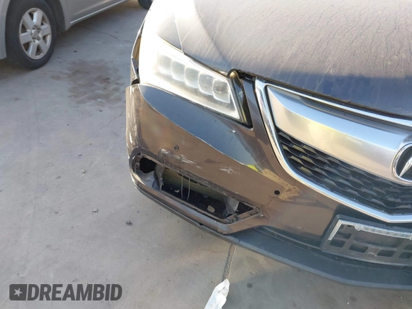 2014 Acura MDX Tech Pkg with VIN 5FRYD4H48EB007419, listed as a IAAI auction lot 42014202 with 1 mi miles. Bid and sale history available at carsss.com. Image 18.