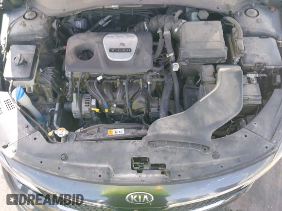 2016 Kia Optima LX Turbo with VIN 5XXGT4L12GG030448, listed as a IAAI auction lot 41744309 with 110,375 mi miles. Bid and sale history available at carsss.com. Image 10.