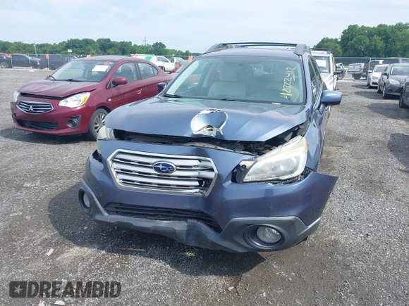 2015 Subaru Outback Premium with VIN 4S4BSACC4F3248124, listed as a IAAI auction lot 42722412 with 154,532 mi miles and . Bid and sale history available at DreamBid. Image 6.