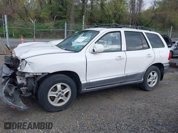 2004 Hyundai Santa Fe GLS with VIN KM8SC73D04U848820, listed as a IAAI auction lot 42031150 with 203,829 mi miles and . Bid and sale history available at DreamBid. Image 14.