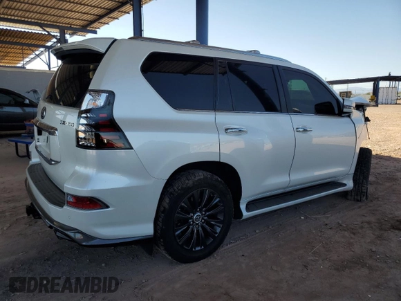 2023 Lexus GX 460 Premium с VIN JTJAM7BX3P5384846, выставлен на аукционе Copart как лот 61188115 с пробегом 14 900 миль миль и Списание • Salvage title. История ставок и продаж доступна на DreamBid. Изображение 3.