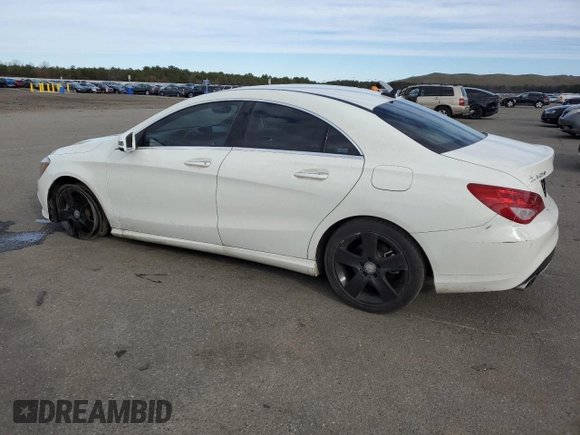 2016 Mercedes-Benz CLA 250 with VIN WDDSJ4GB8GN350032, listed as a Copart auction lot 46812104 with 56,294 mi miles and . Bid and sale history available at DreamBid. Image 2.